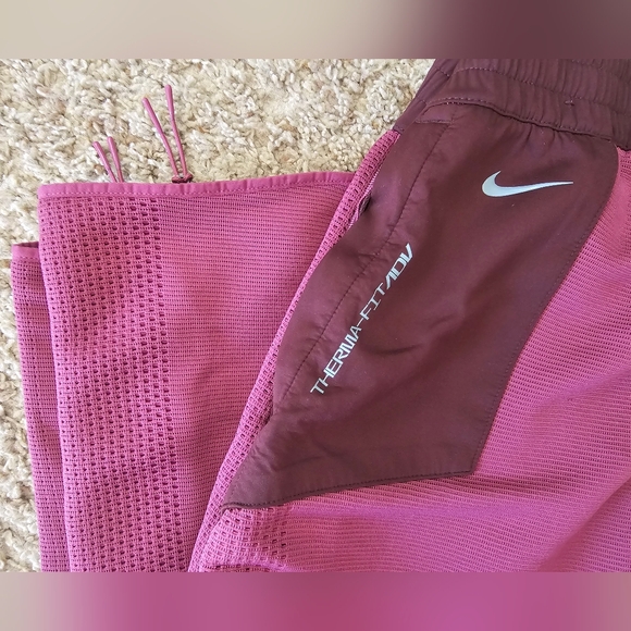 Nike Women's Maroon/Purple ThermaFit ADV Track Joggers Size M - Picture 6 of 9